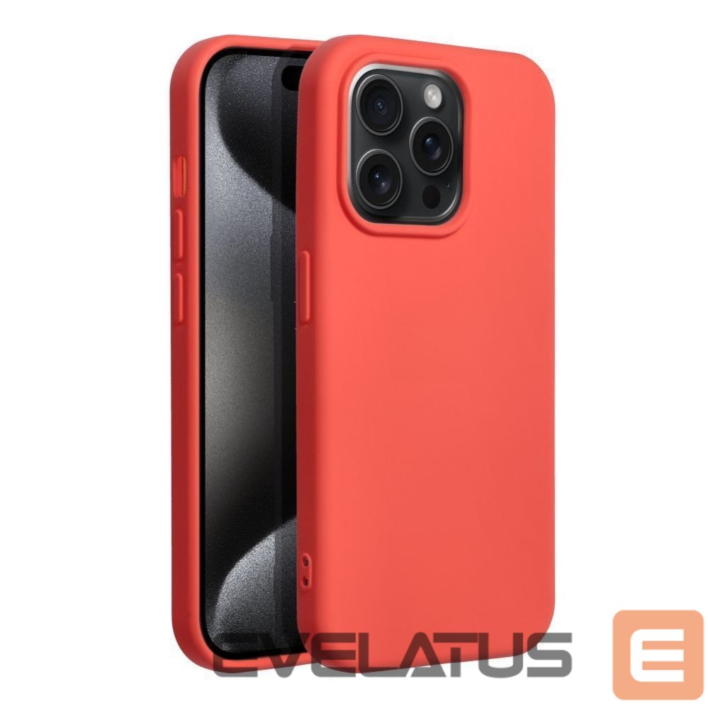 Aizmugurējais vāciņš OEM - Case for iPhone 15 PRO Silicone peach