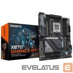Pamatplate AMD procesorsiem Gigabyte  Mainboard||AMD X870|SAM5|ATX|Memory DDR5|Memory slots 4|2xPCI-Express 3.0 1x|1xPCI-Express 5.0 16x|3xM.2|1xHDMI|4xUSB 2.0|4xUSB 3.2|2xUSB-C|1xRJ45|3xAudio port|X870GAMINGXWIFI71.1 