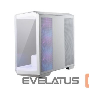Datoru korpusi MSI  Case||MidiTower|Case product features Transparent panel|Not included|MicroATX|Colour White|MAGPANOM100RPZWHITE 