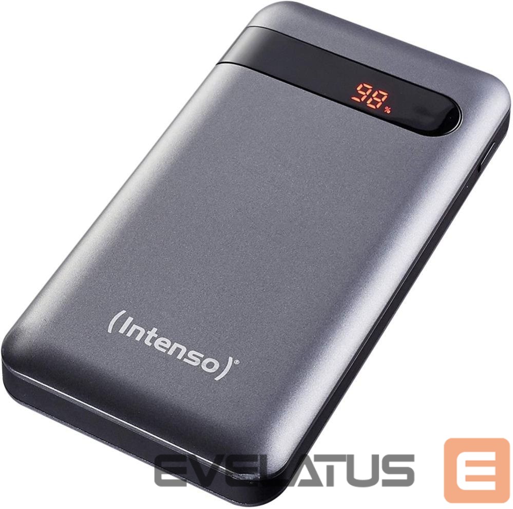 Ārējais akumulators Intenso POWER BANK USB 10000MAH QC3.0/ANTHRACITE PD10000