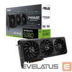 Grafiskās karte / Video kartes Asus  Graphics Card||NVIDIA GeForce RTX 5080|16 GB|GDDR7|256 bit|PCIE 5.0 16x|1xHDMI|3xDisplayPort|PRIME-RTX5080-O16G 