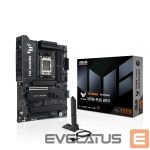 Pamatplate AMD procesorsiem Asus  Mainboard||AMD X870E|SAM5|ATX|Memory DDR5|Memory slots 4|1xPCI-Express 3.0 1x|1xPCI-Express 4.0 16x|1xPCI-Express 5.0 16x|4xM.2|1xHDMI|4xUSB 2.0|7xUSB 3.2|2xUSB-C|1xRJ45|3xAudio port|TUFGAMX870E-PLUSWIFI7 