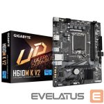 Pamatplate Intel procesorsiem Gigabyte  Mainboard||Intel H610|LGA1700|Micro-ATX|Memory DDR5|Memory slots 2|1xPCI-Express 3.0 1x|1xPCI-Express 4.0 16x|1xM.2|1xHDMI|1xDisplayPort|4xUSB 2.0|2xUSB 3.2|1xPS/2|1xRJ45|3xAudio port|H610MKV2 