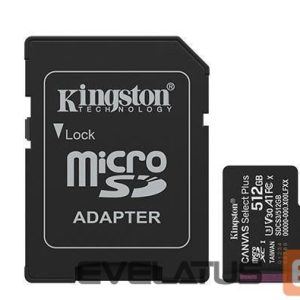 Cita datorprece Kingston  MEMORY MICRO SDXC 512GB UHS-I/W/ADAPTER SDCS3/512GB 