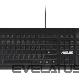 Datora tastatūra Asus  KEYBOARD KU100 BLACK/90XB05E0-BKB010 