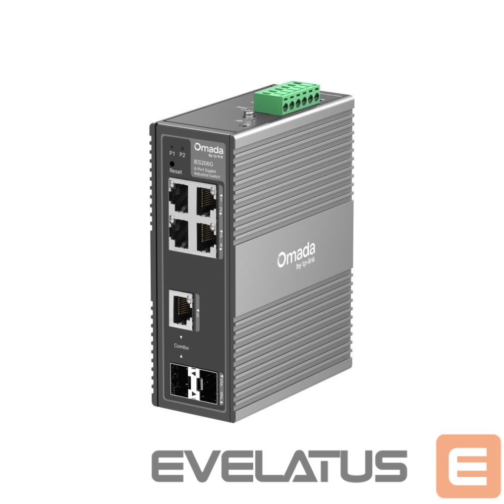 Nevadāms centrmezgls TP-Link NET SWITCH 6PORT 10/100/1000M/OMADA IES206G