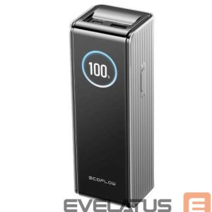 Ārējais akumulators ECOFLOW  POWER BANK USB 25000MAH RAPID/170W SILVER 5023001012 