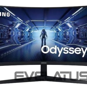 Monitors Samsung  LCD Monitor||Odyssey G5|34"|Gaming/Curved/21 : 9|Panel VA|3440x1440|21:9|1 ms|Tilt|Colour Black|LC34G55TWWPXEN 
