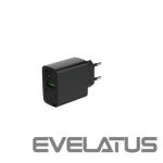 Lādēšanas ierīces un kabeļi Gembird  CHARGER USB UNIVERSAL QC3.0/TA-UC-PDQC20-01-BK 