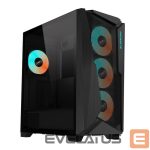 Datoru korpusi Gigabyte  Case||C301G V2 BLACK|MidiTower|Case product features Transparent panel|Not included|ATX|EATX|MicroATX|MiniITX|Colour Black|C301GV2 