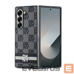 Aizmugurējais vāciņš DKNY  DKNY Checkered Pattern Printed Stripes case for Samsung Galaxy Z Fold 6 - black 