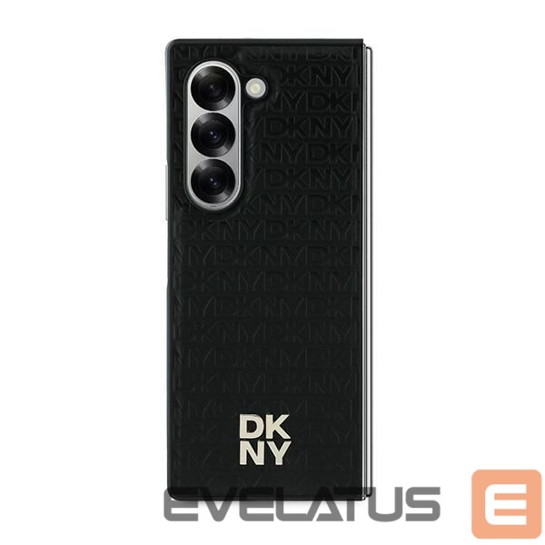 Aizmugurējais vāciņš DKNY DKNY Repeat Pattern Stack Logo Case for Samsung Galaxy Z Fold6 - Black