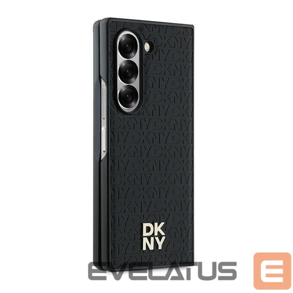 Aizmugurējais vāciņš DKNY DKNY Repeat Pattern Stack Logo Case for Samsung Galaxy Z Fold6 - Black