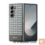 Aizmugurējais vāciņš DKNY  DKNY Repeat Pattern Bottom Stripe Case for Samsung Galaxy Z Fold 6 - Brown 