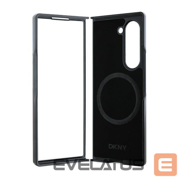 Aizmugurējais vāciņš DKNY DKNY Repeat Pattern Bottom Stripe Case for Samsung Galaxy Z Fold 6 - Brown