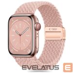 Cits mobilo telefonu aksesuārs Tech-Protect  Tech-Protect Nylonmag Strap for Apple Watch 4 / 5 / 6 / 7 / 8 / 9 / SE (38 / 40 / 41 mm) - Pink 