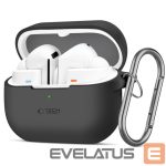 Cits mobilo telefonu aksesuārs Tech-Protect  Tech-Protect Silicone Hook Case for Samsung Galaxy Buds 3 / 3 Pro - Black 