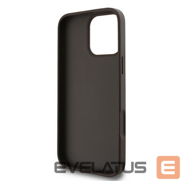 Cits mobilo telefonu aksesuārs Guess Guess 4G Big Logo iPhone 16 Pro Case - Brown