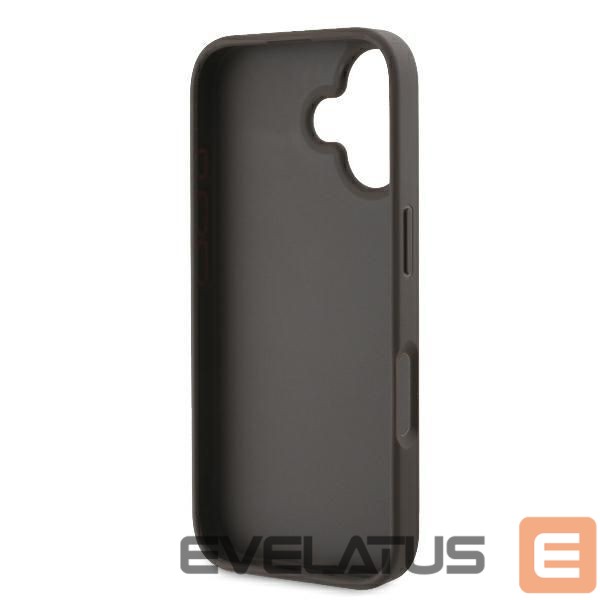 Cits mobilo telefonu aksesuārs Guess Guess 4G Big Logo iPhone 16 Case - Brown
