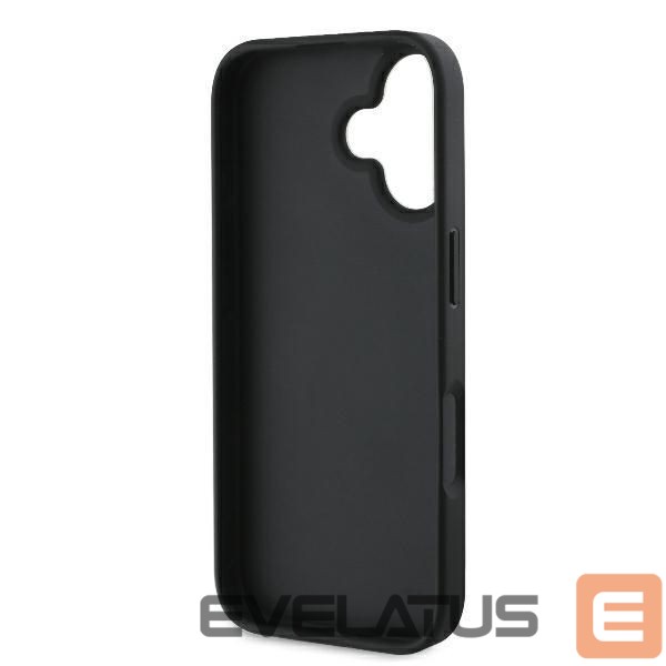 Cits mobilo telefonu aksesuārs Guess Guess 4G Big Logo Case for iPhone 16 - Black