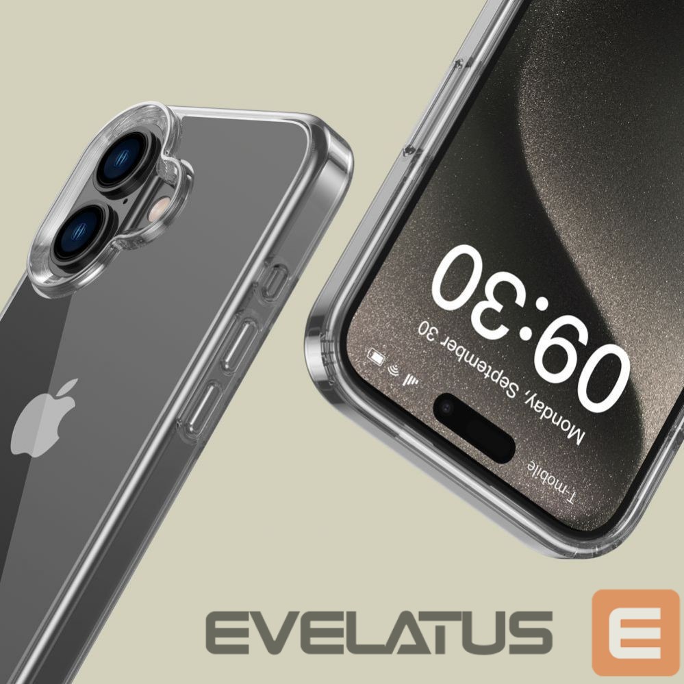 Cits mobilo telefonu aksesuārs Tech-Protect Tech-Protect FlexAir Hybrid Case for iPhone 16 - Clear