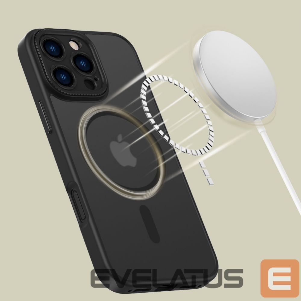 Cits mobilo telefonu aksesuārs Tech-Protect Tech-Protect MagCam MagSafe iPhone 16 Pro Max Case - Semi-Transparent