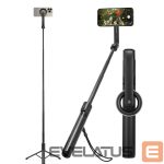 Cits mobilo telefonu aksesuārs Spigen  Selfie stick Spigen S580W MagSafe Bluetooth with tripod - black 