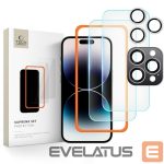 Cits mobilo telefonu aksesuārs Tech-Protect  Tech-Protect Supreme Set Tempered Glass for iPhone 16 Pro Max - Transparent (3 pcs.) 
