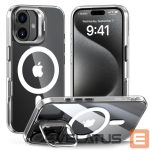 Cits mobilo telefonu aksesuārs Tech-Protect  Tech-Protect MagStand MagSafe iPhone 16 Case - Clear 