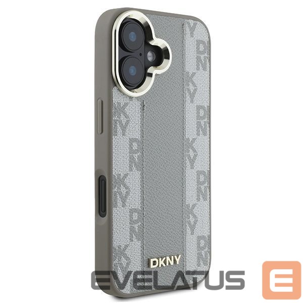 Cits mobilo telefonu aksesuārs DKNY DKNY Checkered Pattern Magsafe iPhone 16 Case - Beige
