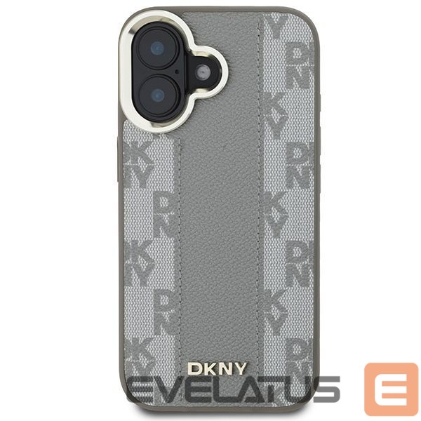 Cits mobilo telefonu aksesuārs DKNY DKNY Checkered Pattern Magsafe iPhone 16 Case - Beige