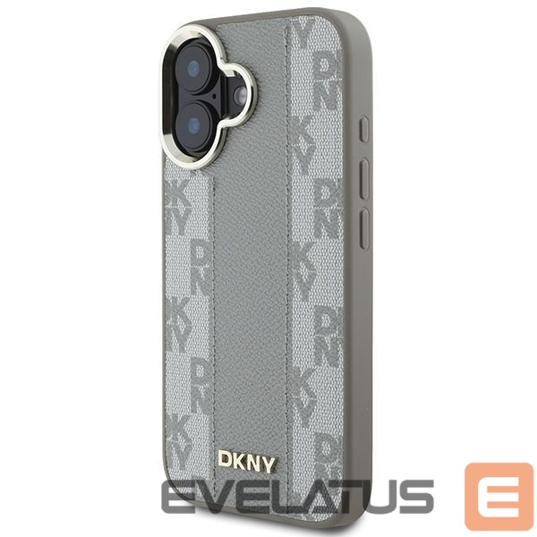 Cits mobilo telefonu aksesuārs DKNY DKNY Checkered Pattern Magsafe iPhone 16 Case - Beige
