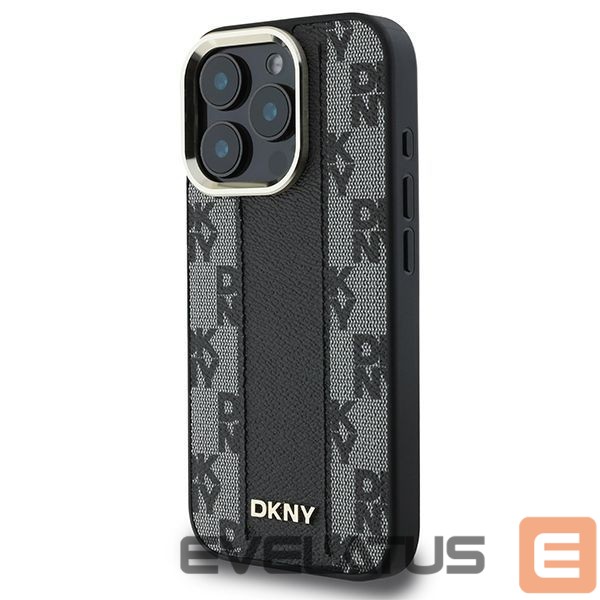Cits mobilo telefonu aksesuārs DKNY Apple DKNY Checkered Pattern Magsafe iPhone 16 Pro Max Case - Black