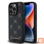 Cits mobilo telefonu aksesuārs Karl Lagerfeld  Karl Lagerfeld Magsafe Karl Head iPhone 15 Pro Case - Black 