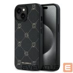 Cits mobilo telefonu aksesuārs Karl Lagerfeld  Karl Lagerfeld Karl Head MagSafe Case for iPhone 15 Plus - Black 