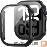 Cits mobilo telefonu aksesuārs Tech-Protect  Tech-Protect Defense360 Tempered Glass Case for Apple Watch 10 (46mm) - Black 