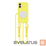 Cits mobilo telefonu aksesuārs Tech-Protect  Tech-Protect MagNecklace MagSafe Case with Lanyard for iPhone 16 - Yellow 