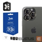 Cits mobilo telefonu aksesuārs 3MK  3mk Lens Protection Pro Camera Cover with Gold Frame for iPhone 15 Pro 