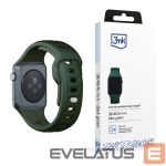 Cits mobilo telefonu aksesuārs 3MK  3mk Silicone Watch Strap for Apple Watch 38 / 40 / 41 mm - green 