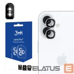 Cits mobilo telefonu aksesuārs 3MK  3mk Lens Protection Pro Camera Cover with Silver Frame for iPhone 16 / 16 Plus 