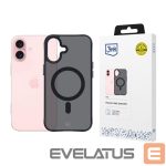 Cits mobilo telefonu aksesuārs 3MK  3mk Smoke MagCase with MagSafe for iPhone 16 - semi-transparent 
