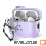 Cits mobilo telefonu aksesuārs Tech-Protect  Tech-Protect Slim Hook Case with Carabiner for Apple AirPods Pro 1 / 2 - Purple 