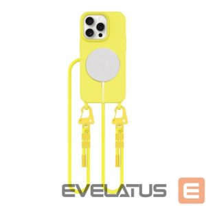 Cits mobilo telefonu aksesuārs Tech-Protect  Tech-Protect MagNecklace MagSafe iPhone 15 Pro Case - Yellow 