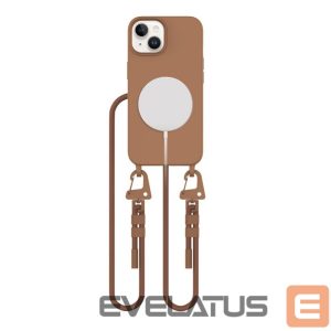 Cits mobilo telefonu aksesuārs Tech-Protect  Tech-Protect MagNecklace MagSafe iPhone 15 Case - Brown 