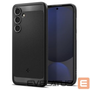 Cits mobilo telefonu aksesuārs Spigen  Spigen Rugged Armor Case for Samsung Galaxy S24 FE - Black 