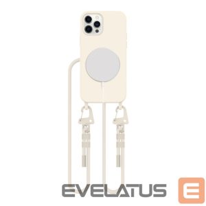 Cits mobilo telefonu aksesuārs Tech-Protect  Tech-Protect MagNecklace MagSafe Case for iPhone 12 / 12 Pro - Beige 