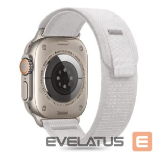 Cits mobilo telefonu aksesuārs Tech-Protect  Tech-Protect Nylon Stripe Strap for Apple Watch 6 / 7 / 8 / 9 / 10 / SE / Ultra 1 / 2 (44 / 45 / 46 / 49 MM) - Gray 