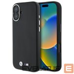 Cits mobilo telefonu aksesuārs BMW  BMW M Smooth Full Wrapped Metal MagSafe Case for iPhone 16 Plus - Black 