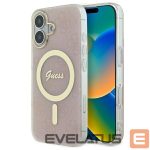Cits mobilo telefonu aksesuārs Guess  Guess IML 4G MagSafe iPhone 16 Plus Case - Pink 