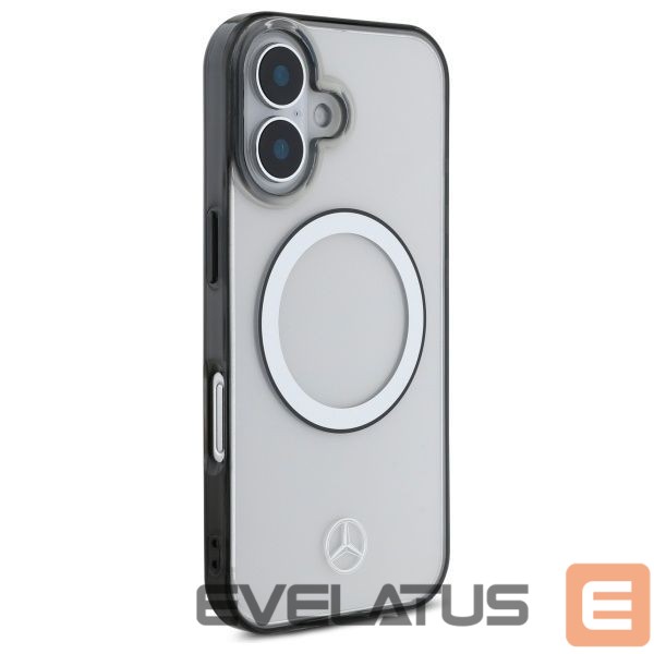 Cits mobilo telefonu aksesuārs Mercedes-Benz Mercedes Printed Logo MagSafe iPhone 16 Case - Clear